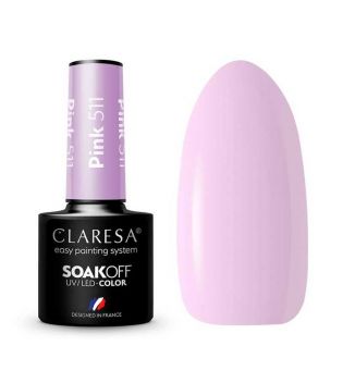 Claresa - Esmalte semipermanente Soak off - 511: Pink