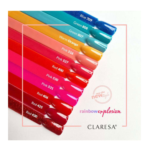 Claresa - Esmalte semipermanente Soak off - 531: Pink