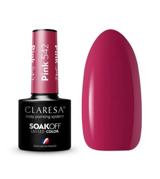 Claresa - Esmalte semipermanente Soak off - 542: Pink