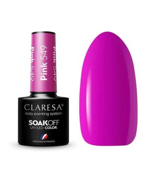 Claresa - Esmalte semipermanente Soak off - 549: Pink