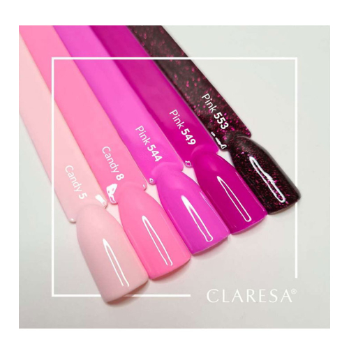 Claresa - Esmalte semipermanente Soak off - 549: Pink