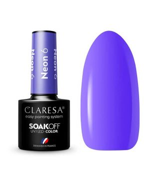 Claresa - Esmalte semipermanente Soak off - 6: Neon