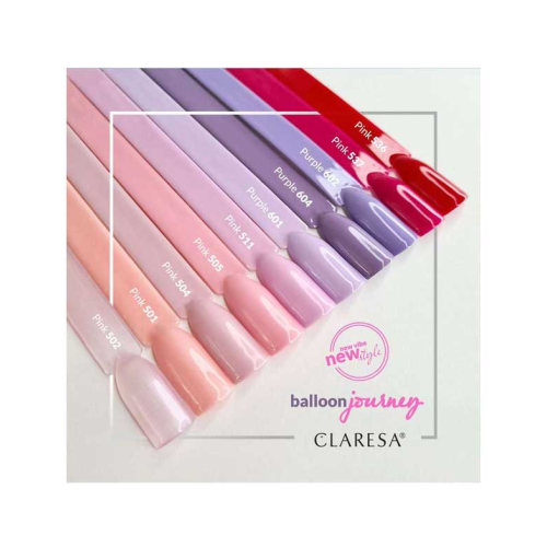 Claresa - Esmalte semipermanente Soak off - 604: Purple