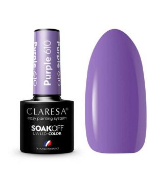 Claresa - Esmalte semipermanente Soak off - 610: Purple