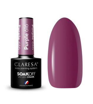 Claresa - Esmalte semipermanente Soak off - 616: Purple