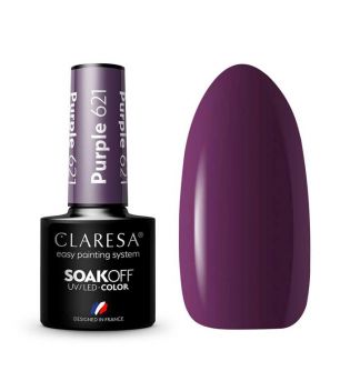 Claresa - Esmalte semipermanente Soak off - 621: Purple