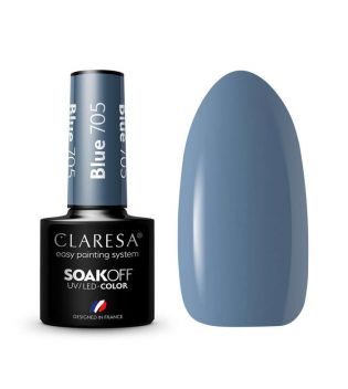Claresa - Esmalte semipermanente Soak off - 705: Blue