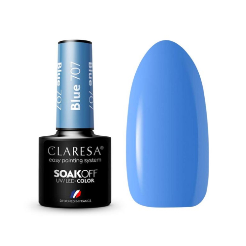 Claresa - Esmalte semipermanente Soak off - 707: Blue