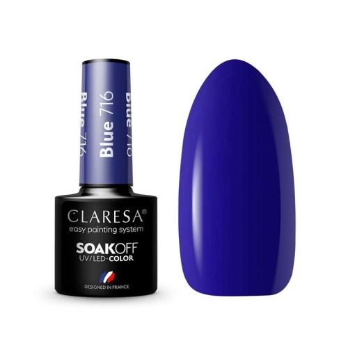 Claresa - Esmalte semipermanente Soak off - 716: Blue