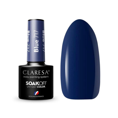 Claresa - Esmalte semipermanente Soak off - 717: Blue