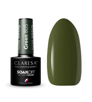 Claresa - Esmalte semipermanente Soak off - 805: Green