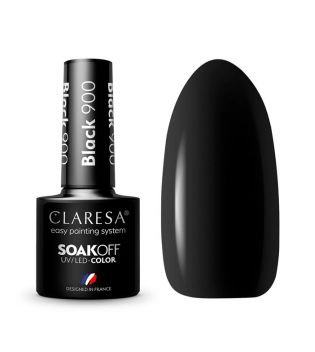 Claresa - Esmalte semipermanente Soak off - 900: Black