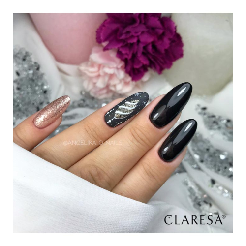 Claresa - Esmalte semipermanente Soak off - 900: Black