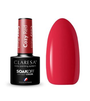 Claresa - Esmalte semipermanente Soak off - Cozy Red