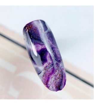 Claresa - Esmalte semipermanente Soak off - Galaxy Purple