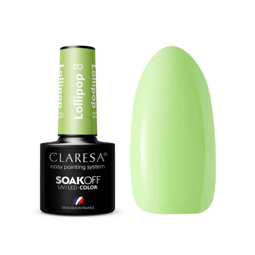 Claresa - Esmalte semipermanente Soak off - 08: Lollipop