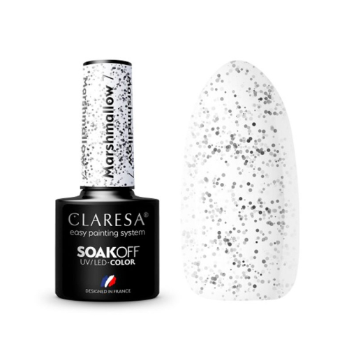 Claresa - Esmalte semipermanente Soak off Marshmallow - 07