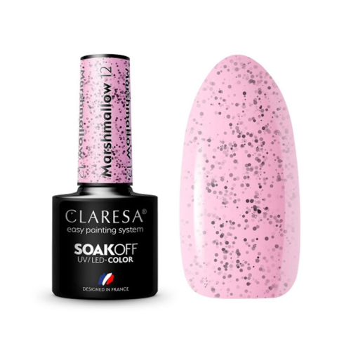 Claresa - Esmalte semipermanente Soak off Marshmallow - 12