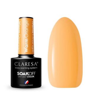 Claresa - Esmalte semipermanente Soak off - Warm Orange