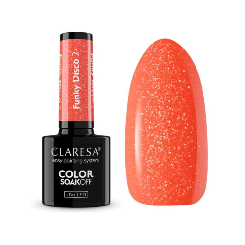 Claresa - *Funky Disco* - Esmalte de uñas semipermanente - 02
