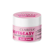 Claresa - Gel constructor Soft & Easy - Baby pink - 45 g