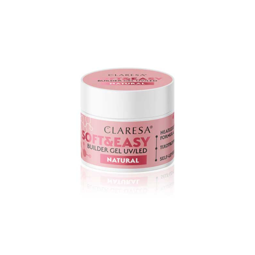 Claresa - Gel constructor Soft & Easy - Natural - 12 g