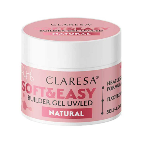 Claresa - Gel constructor Soft & Easy - Natural - 90 g