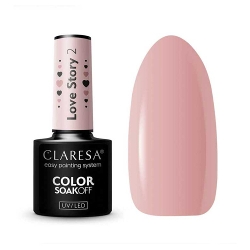 Claresa - *Love Story* - Esmalte semipermanente Soak off - 02