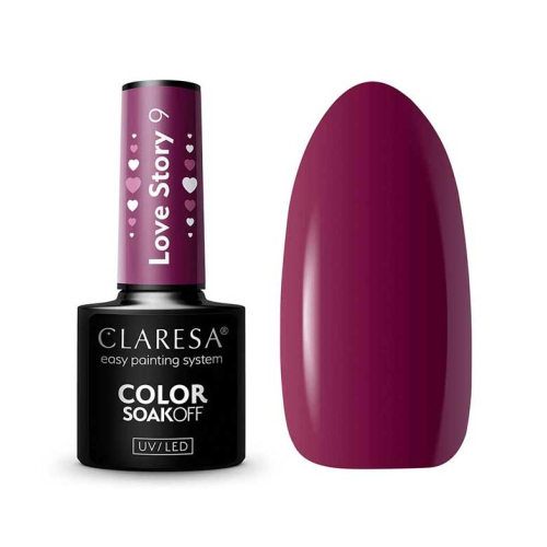 Claresa - *Love Story* - Esmalte semipermanente Soak off - 09
