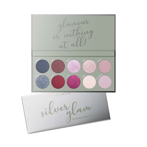 Claresa - *Up 2U* -  Paleta de sombras de ojos - Silver Glam