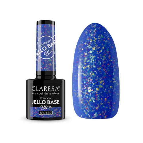 Claresa - *Rainbow Jello Base* - Esmalte de uñas semipermanente - Blue