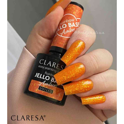 Claresa - *Rainbow Jello Base* - Esmalte de uñas semipermanente - Amber