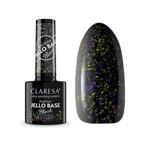 Claresa - *Rainbow Jello Base* - Esmalte de uñas semipermanente - Black