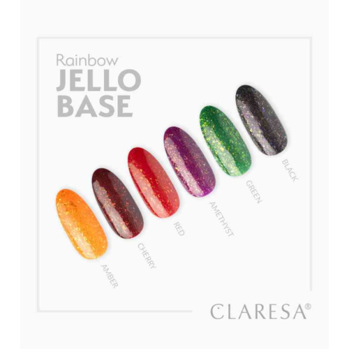 Claresa - *Rainbow Jello Base* - Esmalte de uñas semipermanente - Red