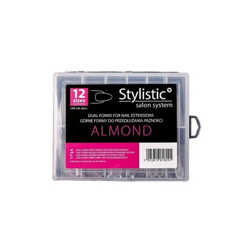 Claresa - Tips de silicona Dual Forms - Almond