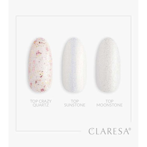 Claresa - Top Coat Semipermanente - Crazy Quartz
