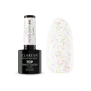 Claresa - Top Coat Semipermanente No Wipe - Sweet Crush