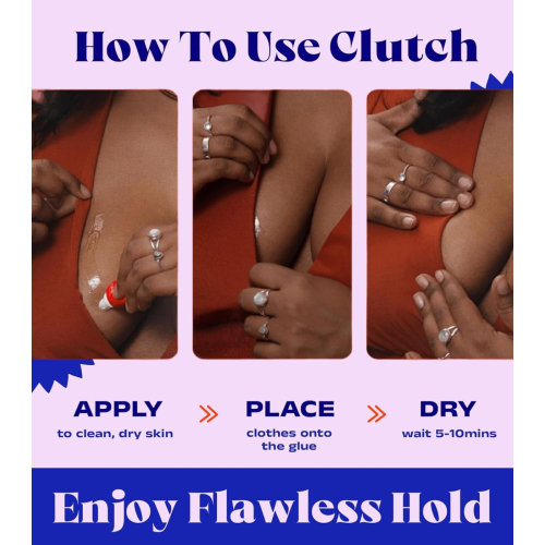 CLUTH Glue - Pegamento transparente para el cuerpo