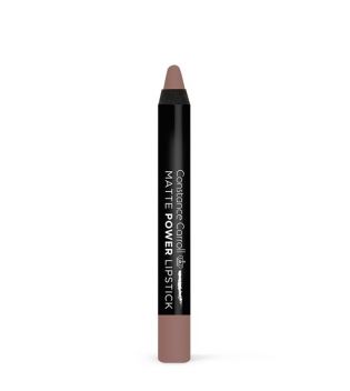 Constance Carroll - Lápiz de labios Matte Power Lipstick - 09: Brown Nude