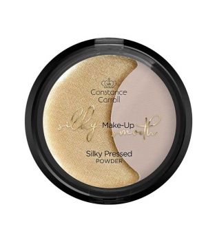 Constance Carroll - Polvos compactos Silky Make-up Smooth - 02: Gold Sand