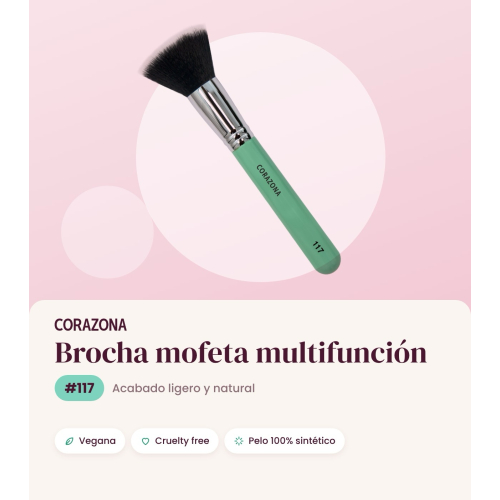 CORAZONA - Brocha de mofeta multifunción - 117