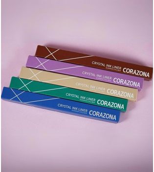 CORAZONA - Delineador de ojos Crystal Ink Liner - Obsessed