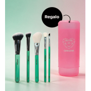 CORAZONA - Pack brochas essential + Canister  de regalo