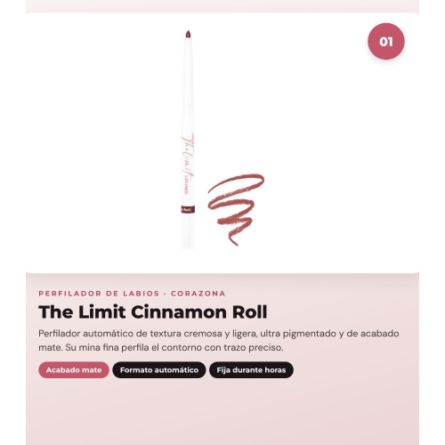 CORAZONA - Pack Trío Labios con The Limit Cinnamon Roll, Pure Crystal Cocoa y Gloss Up Icy Kiss