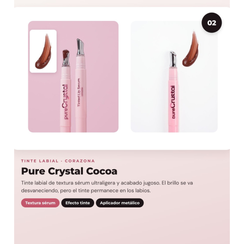 CORAZONA - Pack Trío Labios con The Limit Cinnamon Roll, Pure Crystal Cocoa y Gloss Up Icy Kiss