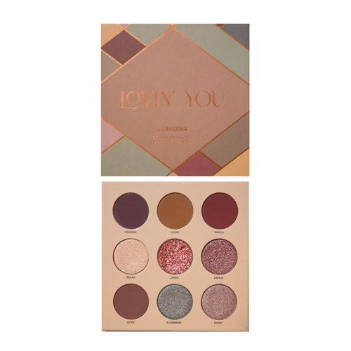 CORAZONA - Paleta de sombras de ojos Lovin' You - Vol. 1 The Warms