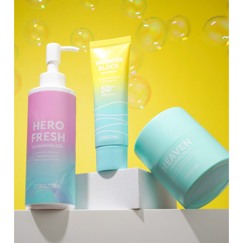 CORAZONA Skincare - Gel limpiador facial Hero Fresh