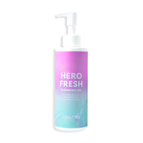 CORAZONA Skincare - Gel limpiador facial Hero Fresh