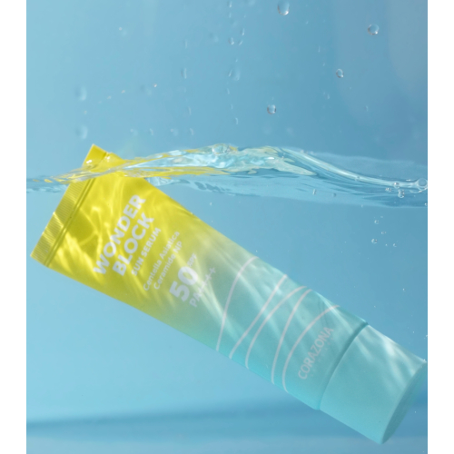 CORAZONA Skincare - Protector solar en sérum Spf 50 PA++++ Wonder Block