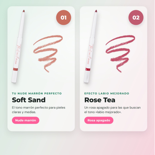 CORAZONA The Limit Full Set | 8 Perfiladores de Labios Ultrapigmentados con Textura Cremosa y Acabado Mate Cruelty Free Vegan